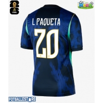 Brasil Lucas Paqueta #20 Bortedrakt VM 2026 Kortermet
